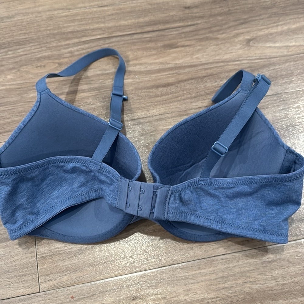 Auden The Everyday Lightly Lined Demi Coverage T-Shirt Bra - Picture 3 of 4